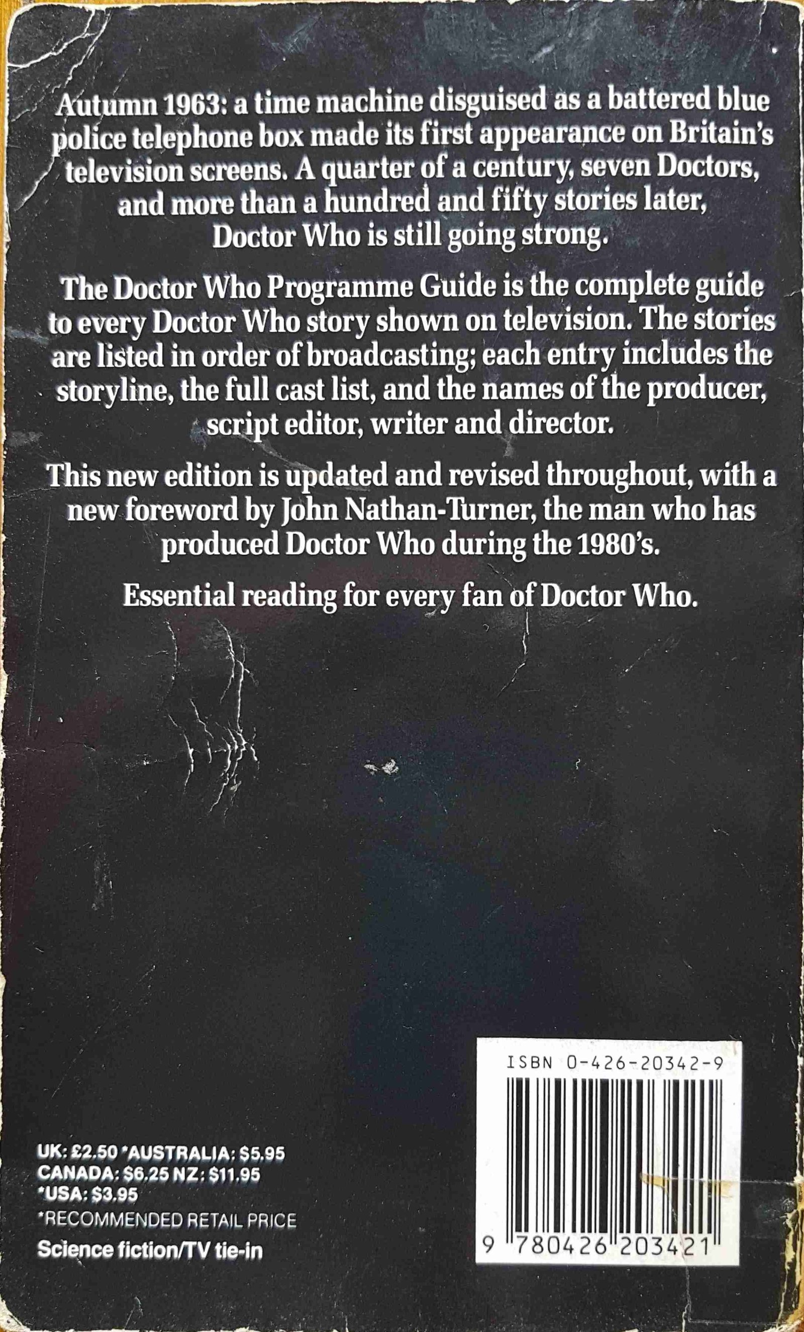 Picture of 0-426-20342-9 Doctor Who - Programme guide by artist Jean-Marc L'officier from the BBC records and Tapes library